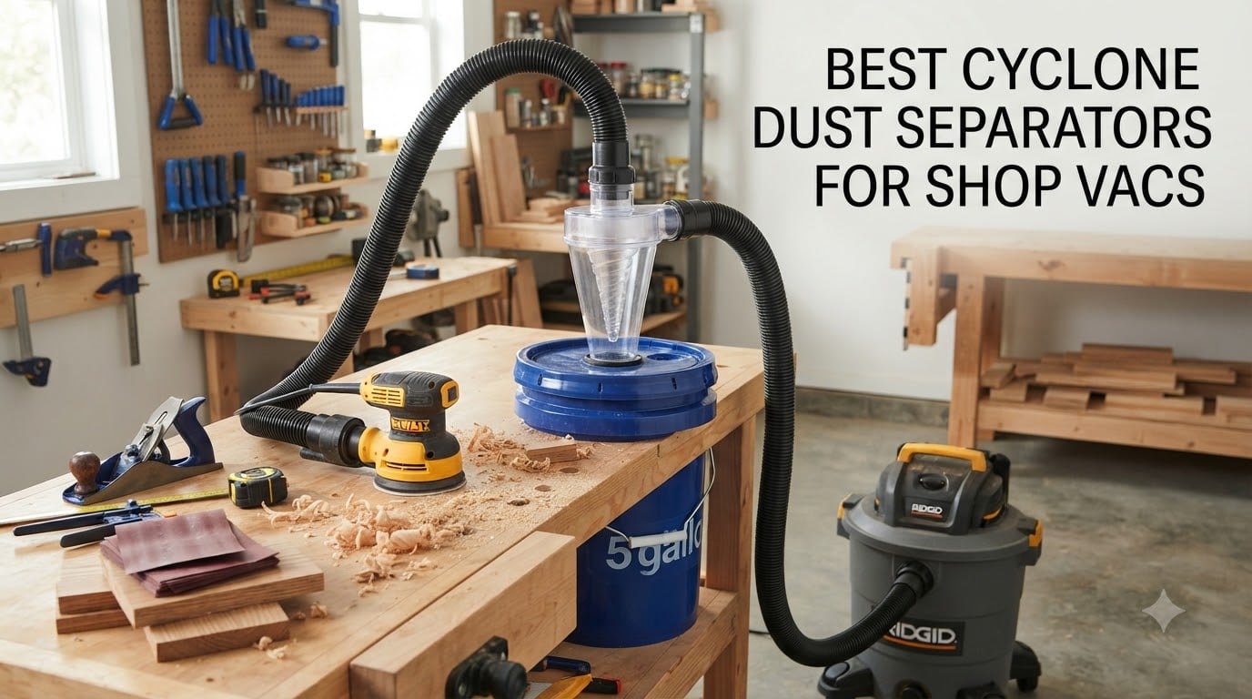 Best Cyclone Dust Separators for Shop Vacs
