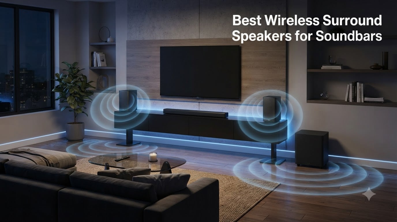 Best Wireless Surround Speakers for Soundbars