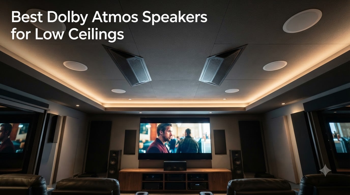 Best Dolby Atmos Speakers for Low Ceilings