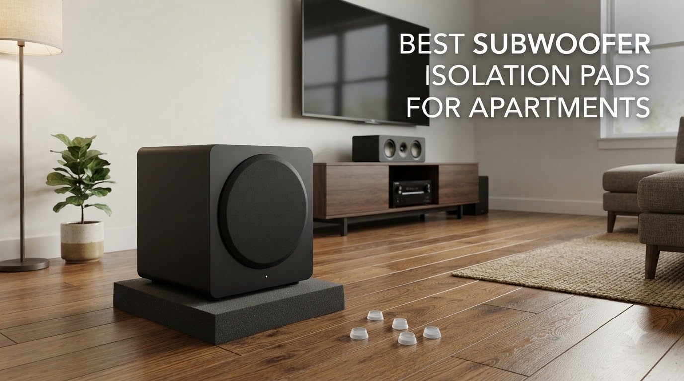 Best Subwoofer Isolation Pads for Apartments