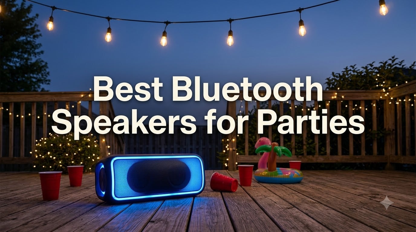 Best Bluetooth Speakers for Parties