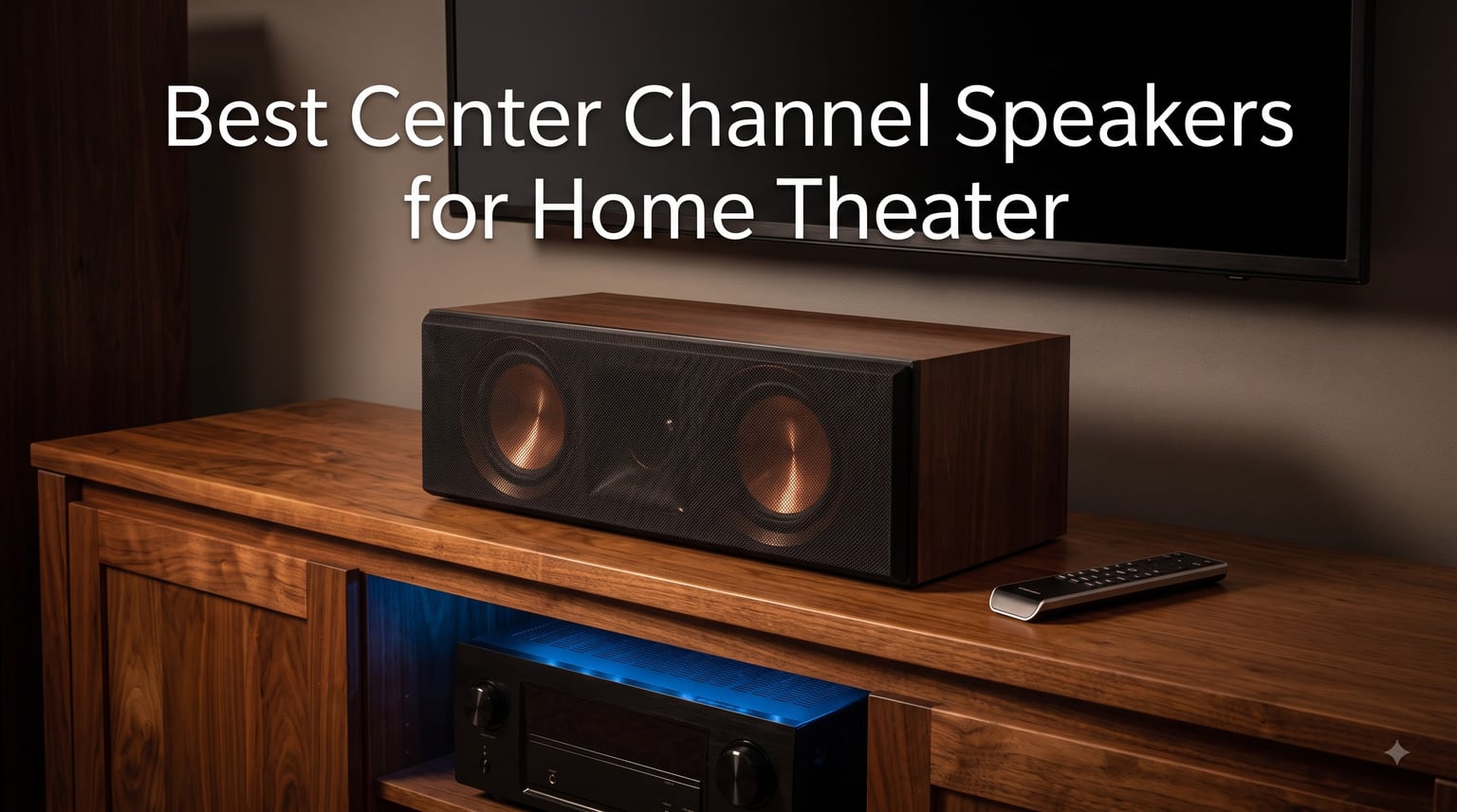 Best Center Channel Speakers for Home Theater