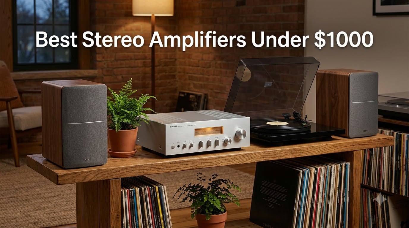 Best Stereo Amplifiers Under $1000