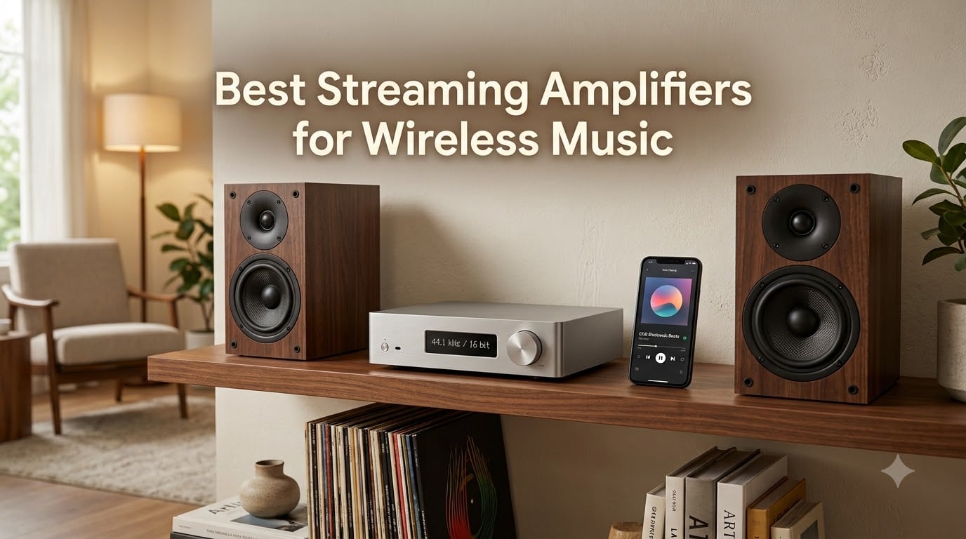 Best Streaming Amplifiers for Wireless Music