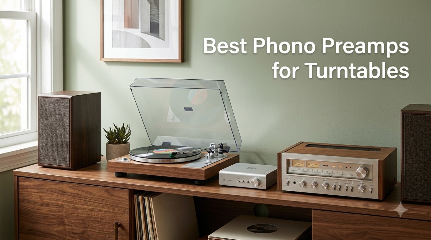 Best Phono Preamps for Turntables