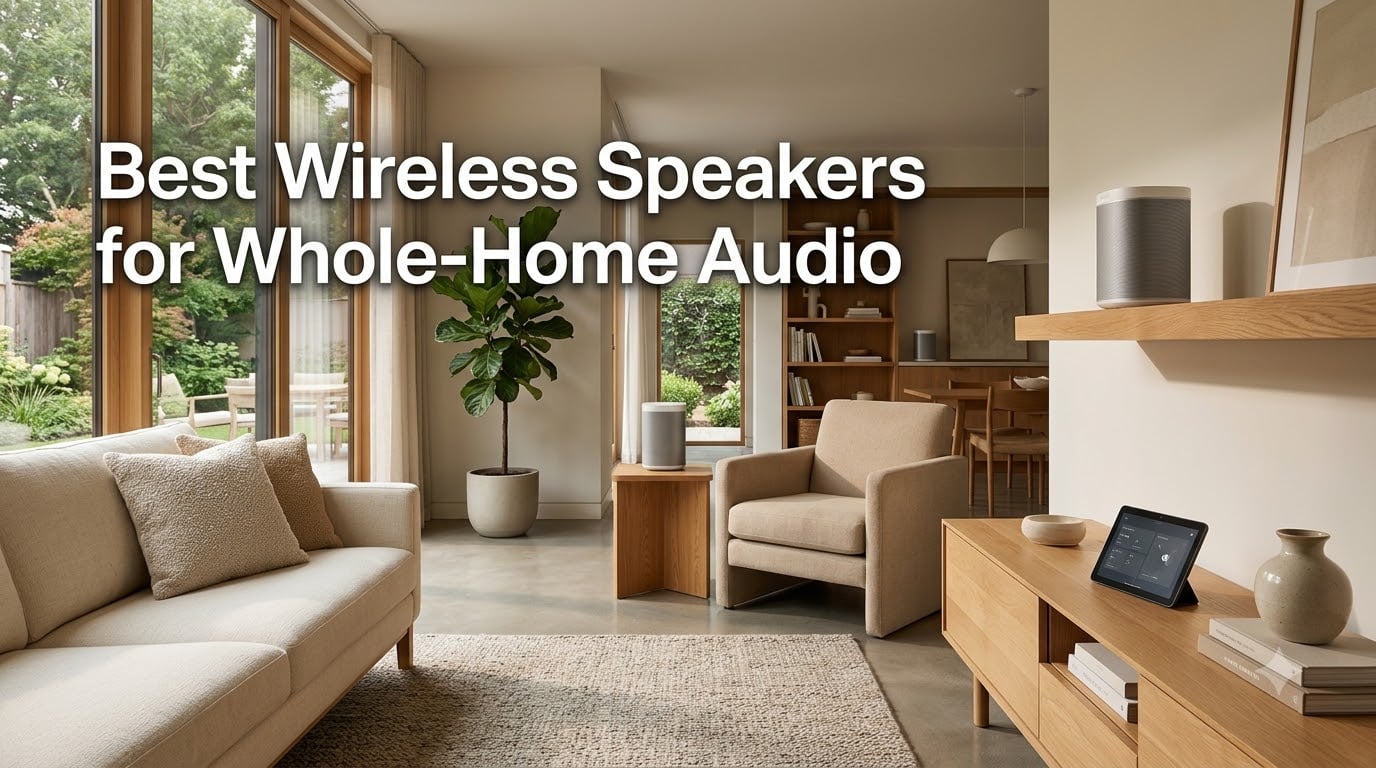 Best Wireless Speakers for Whole-Home Audio