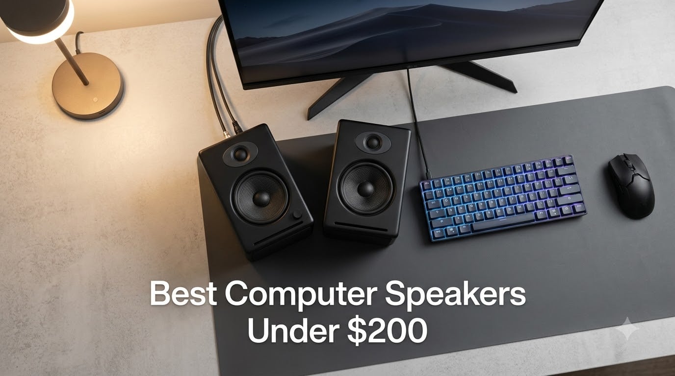 Best Computer Speakers Under $200