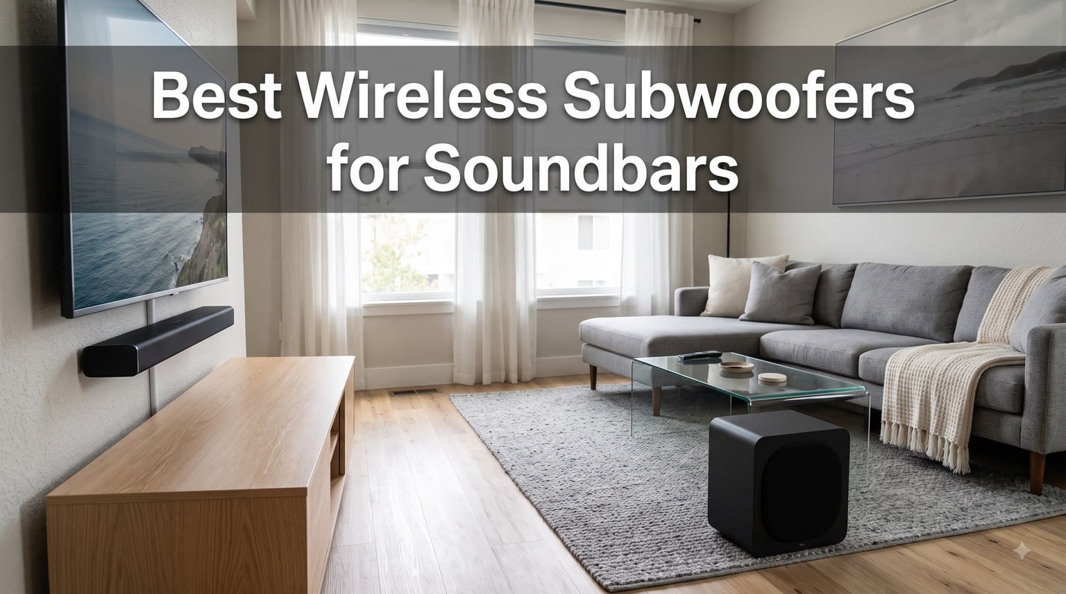 Best Wireless Subwoofers for Soundbars