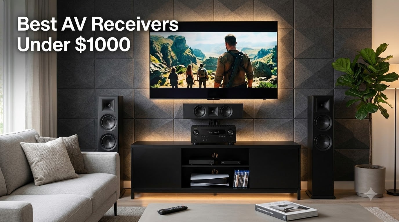 Best AV Receivers Under $1000