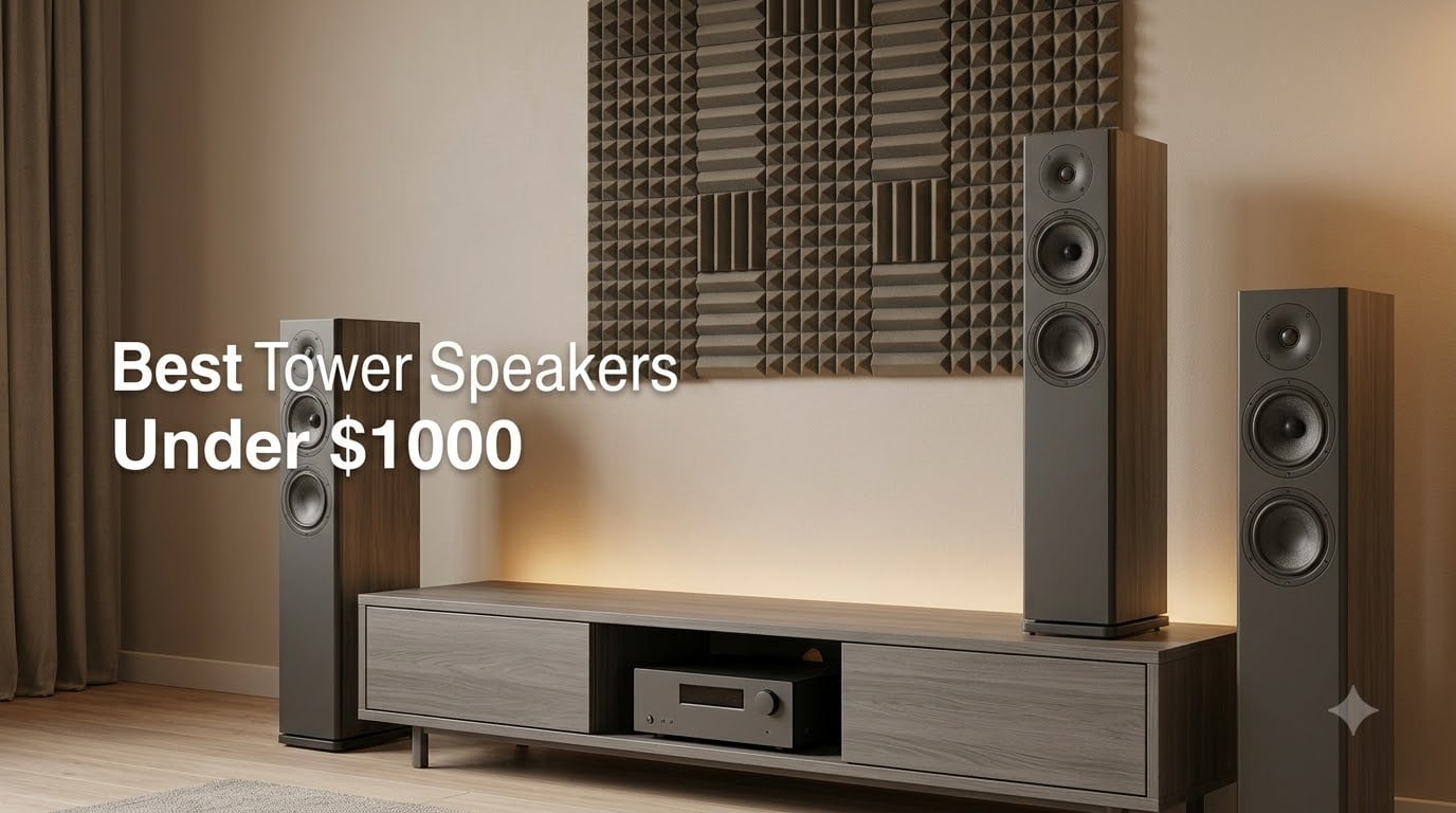 Best Tower Speakers Under $1000