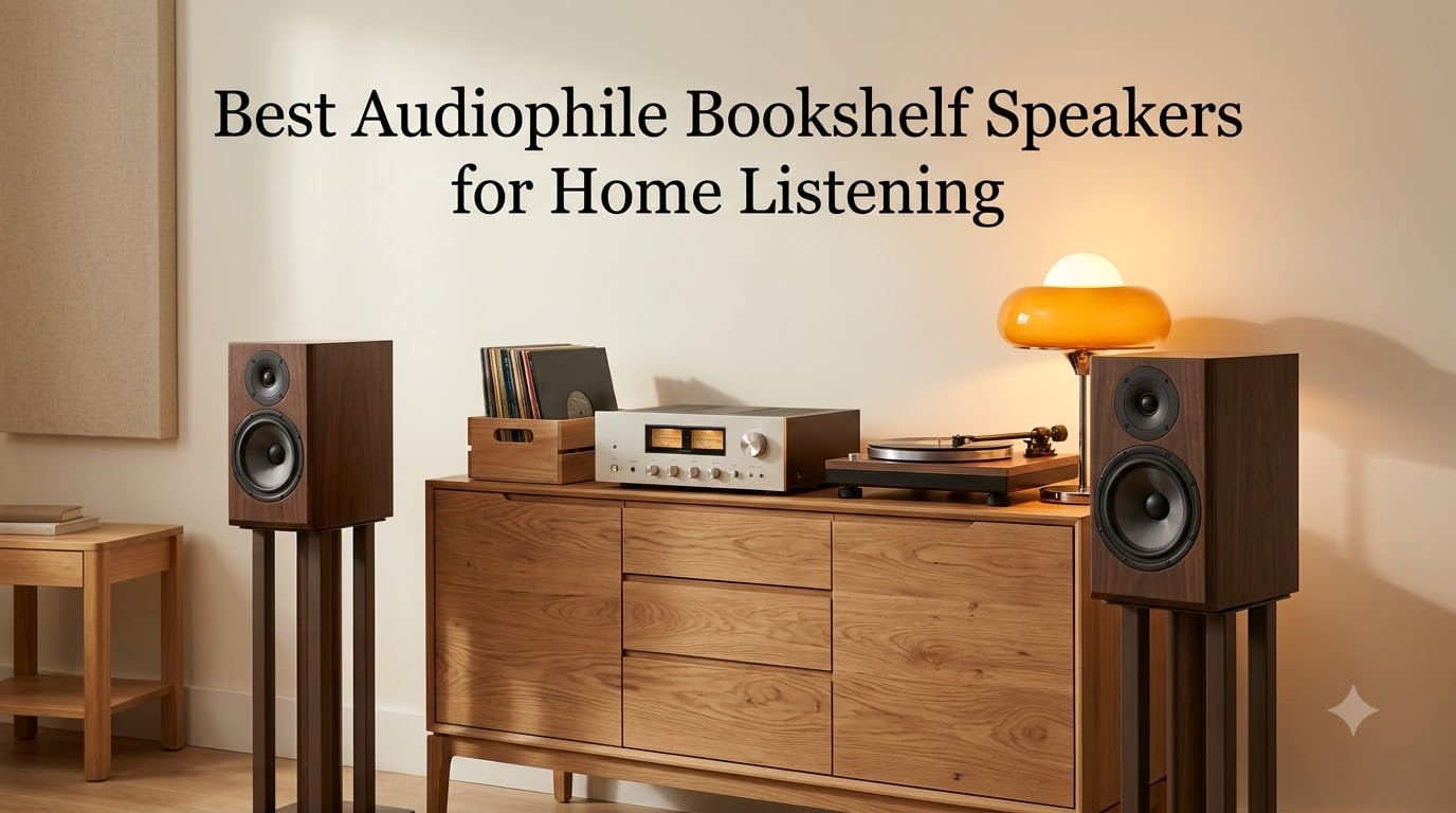 Best Audiophile Bookshelf Speakers for Home Listening