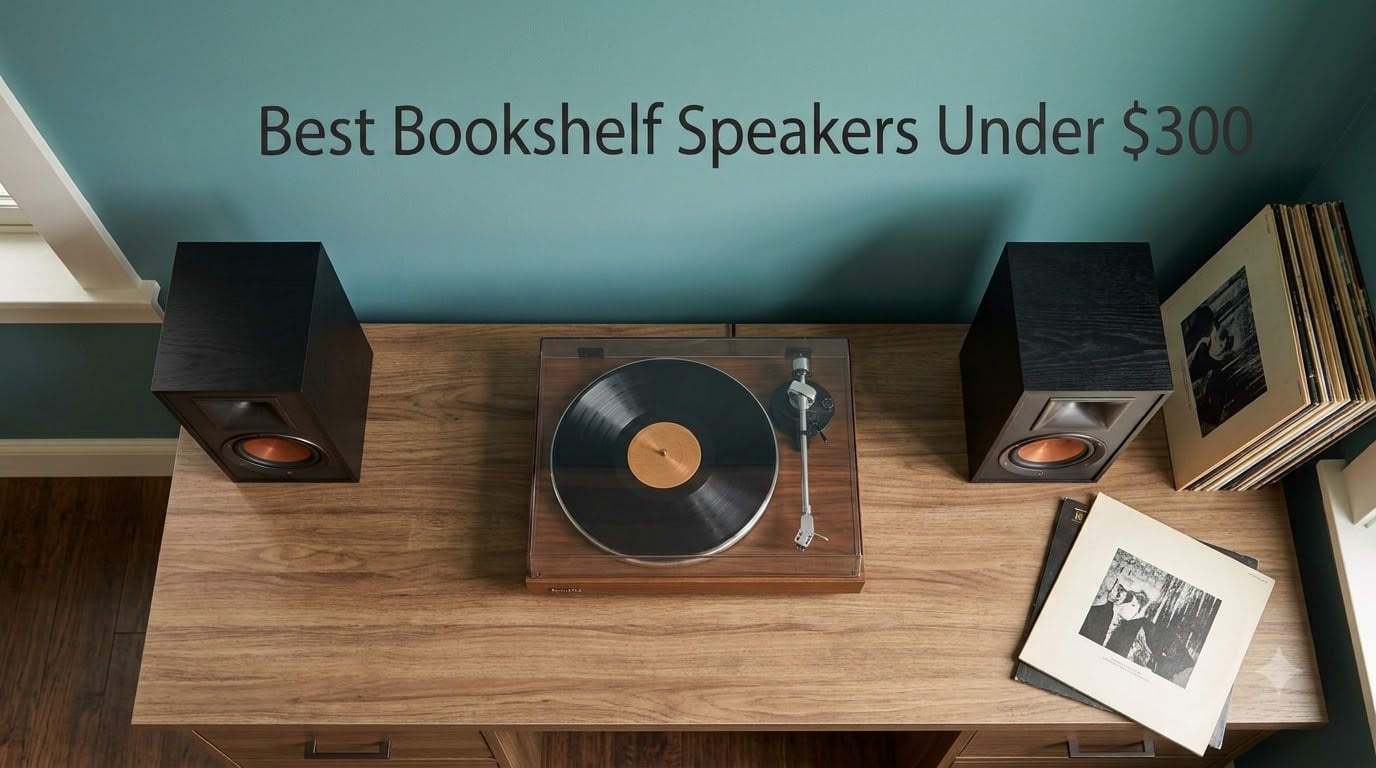 Best Bookshelf Speakers Under $300