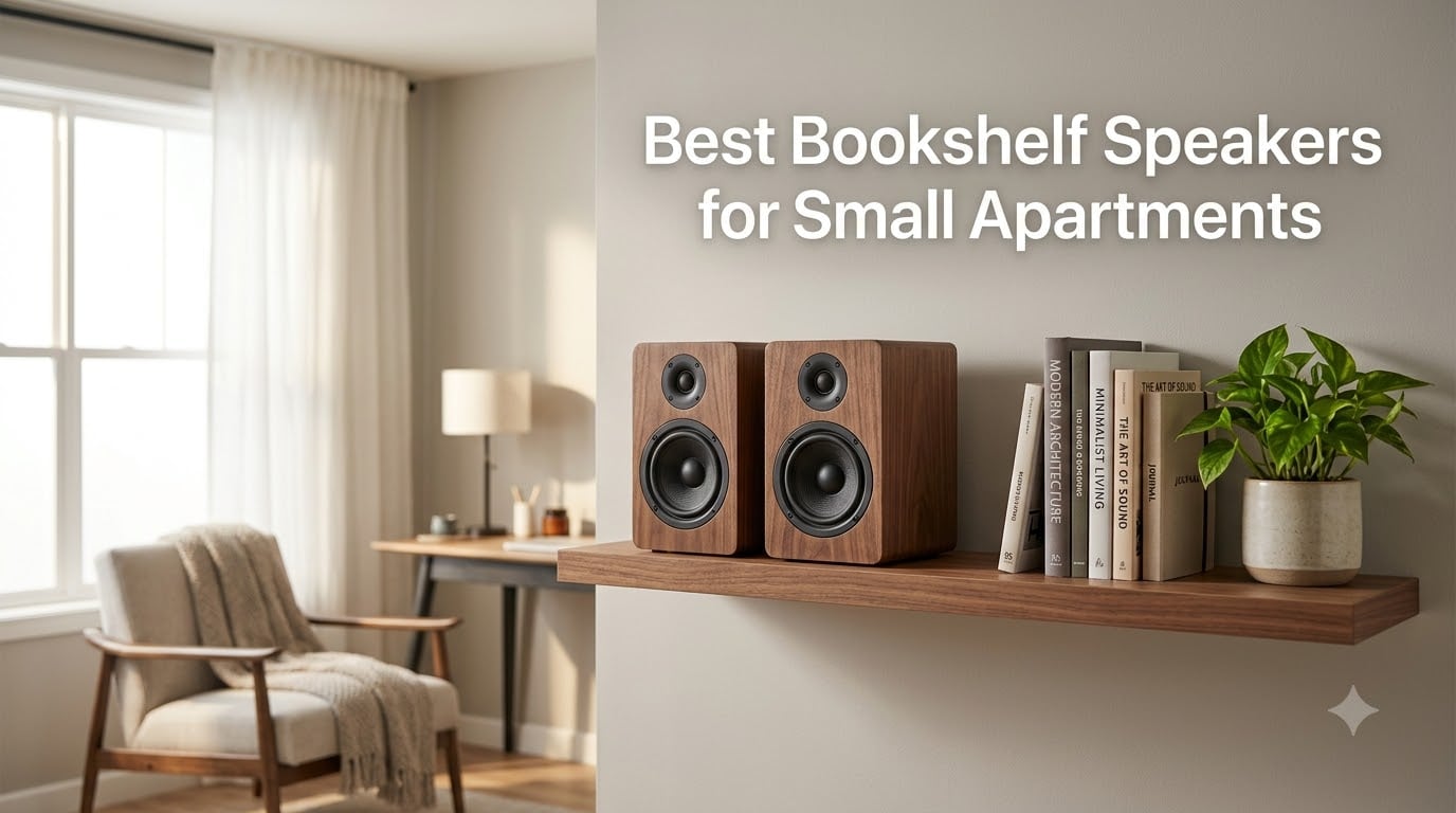 Best Bookshelf Speakers for Small Apartments