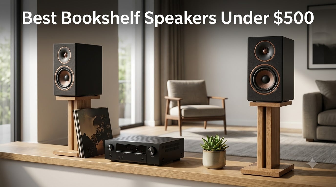 Best Bookshelf Speakers Under $500