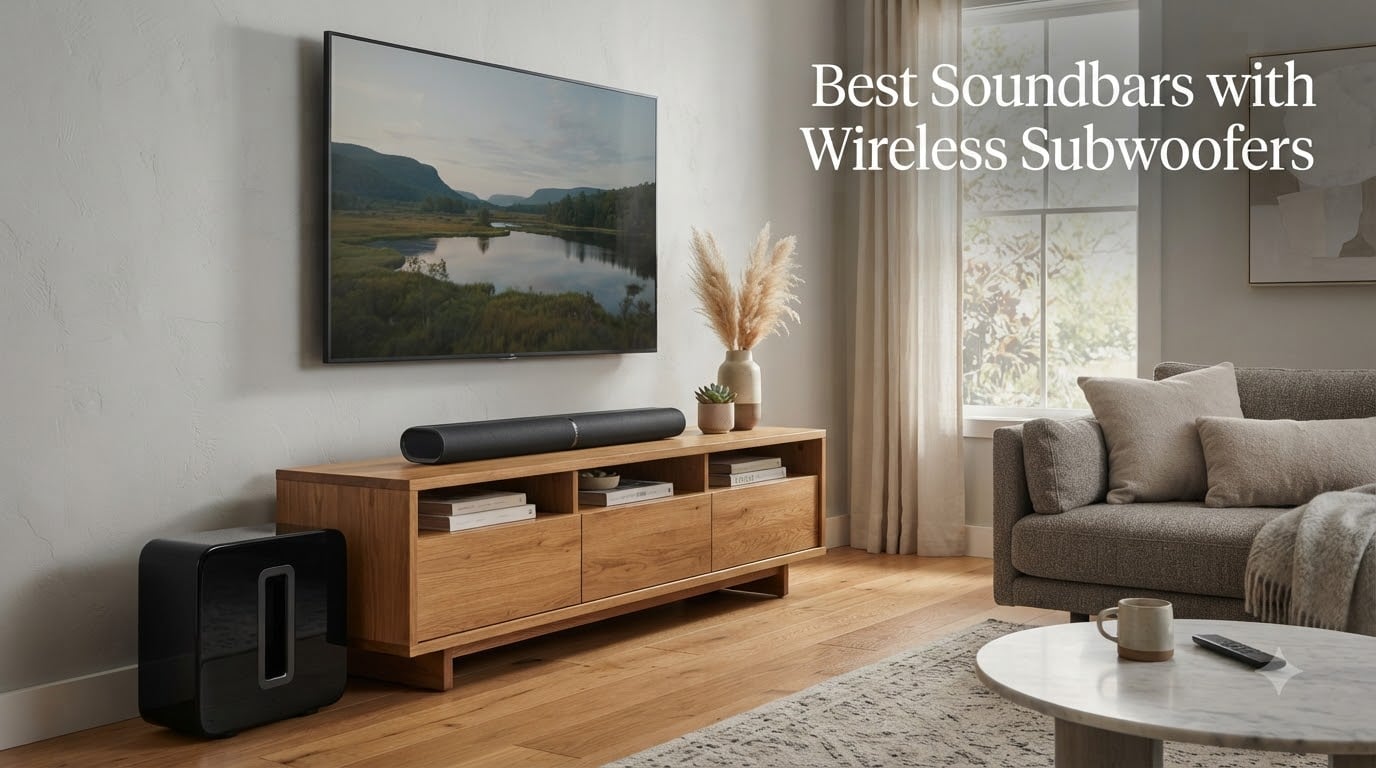 Best Soundbars with Wireless Subwoofers