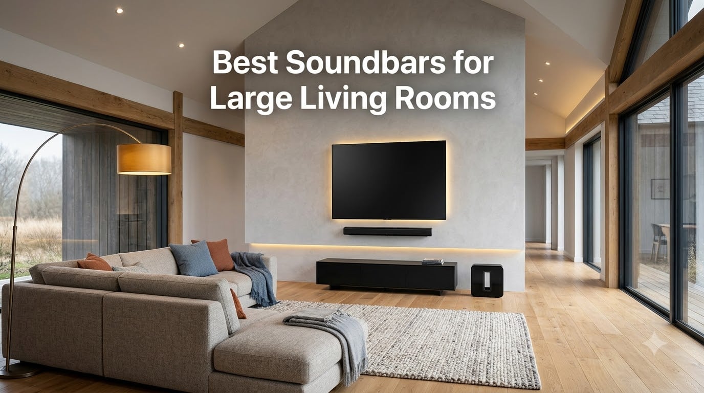 Best Soundbars for Large Living Rooms