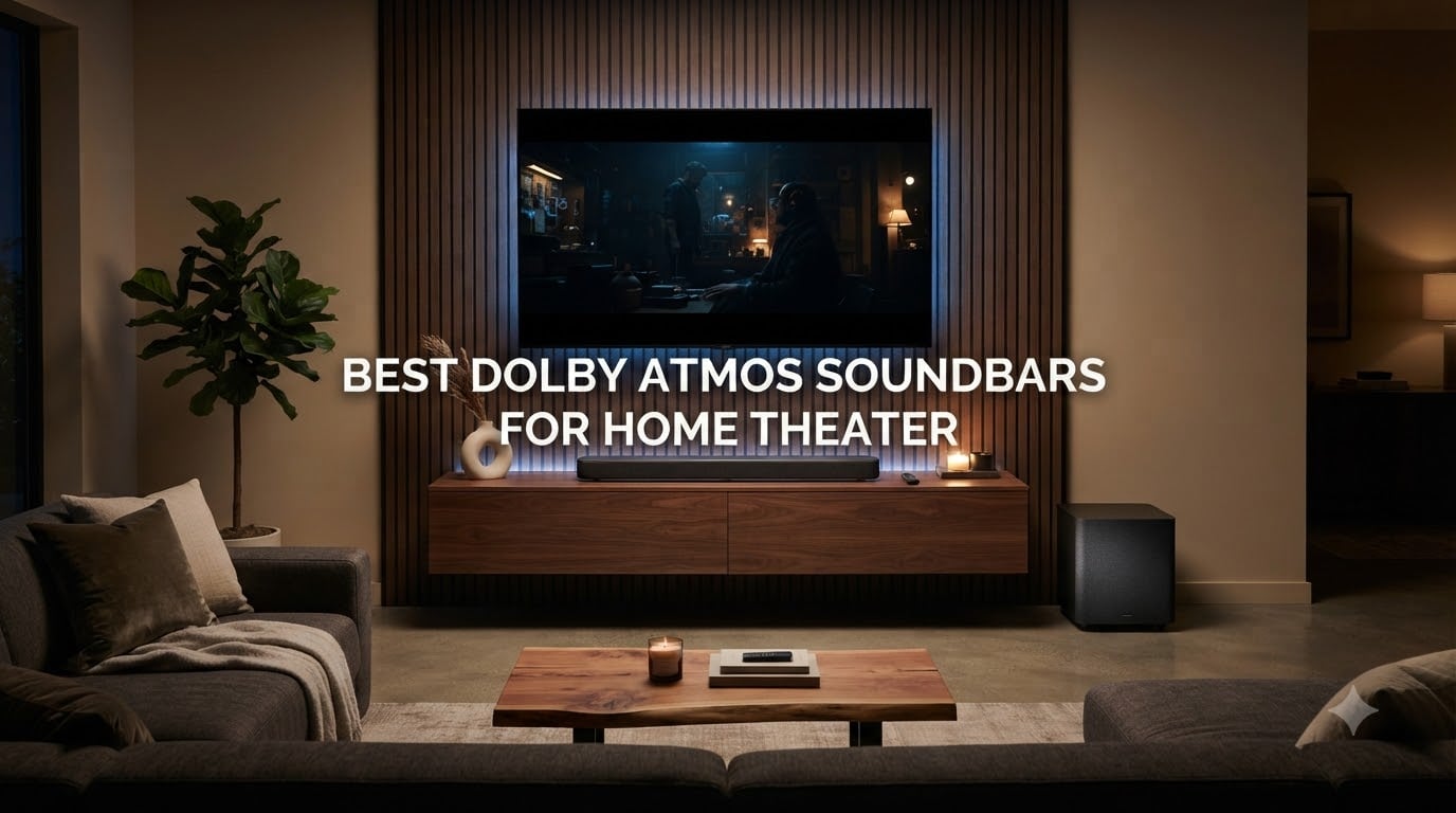 Best Dolby Atmos Soundbars for Home Theater
