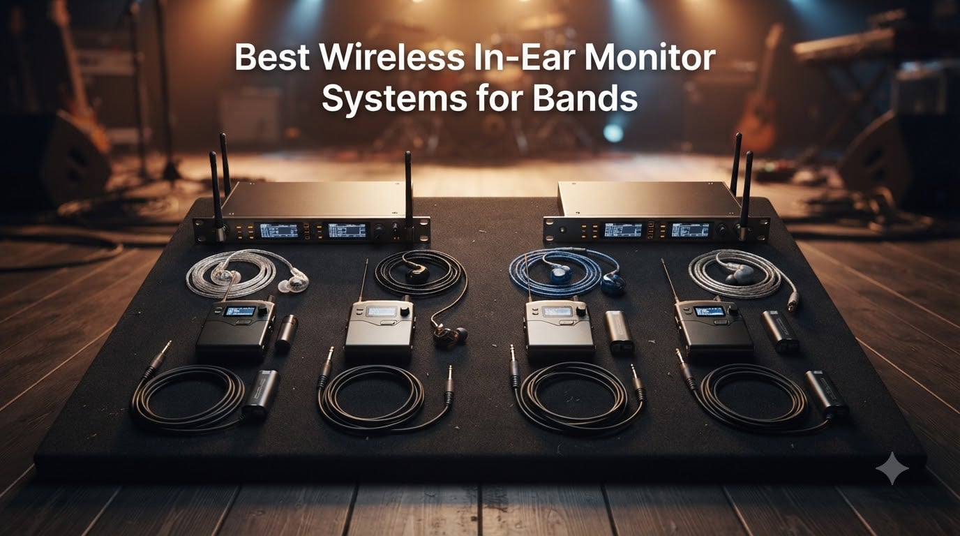 Best Wireless In-Ear Monitor Systems for Bands