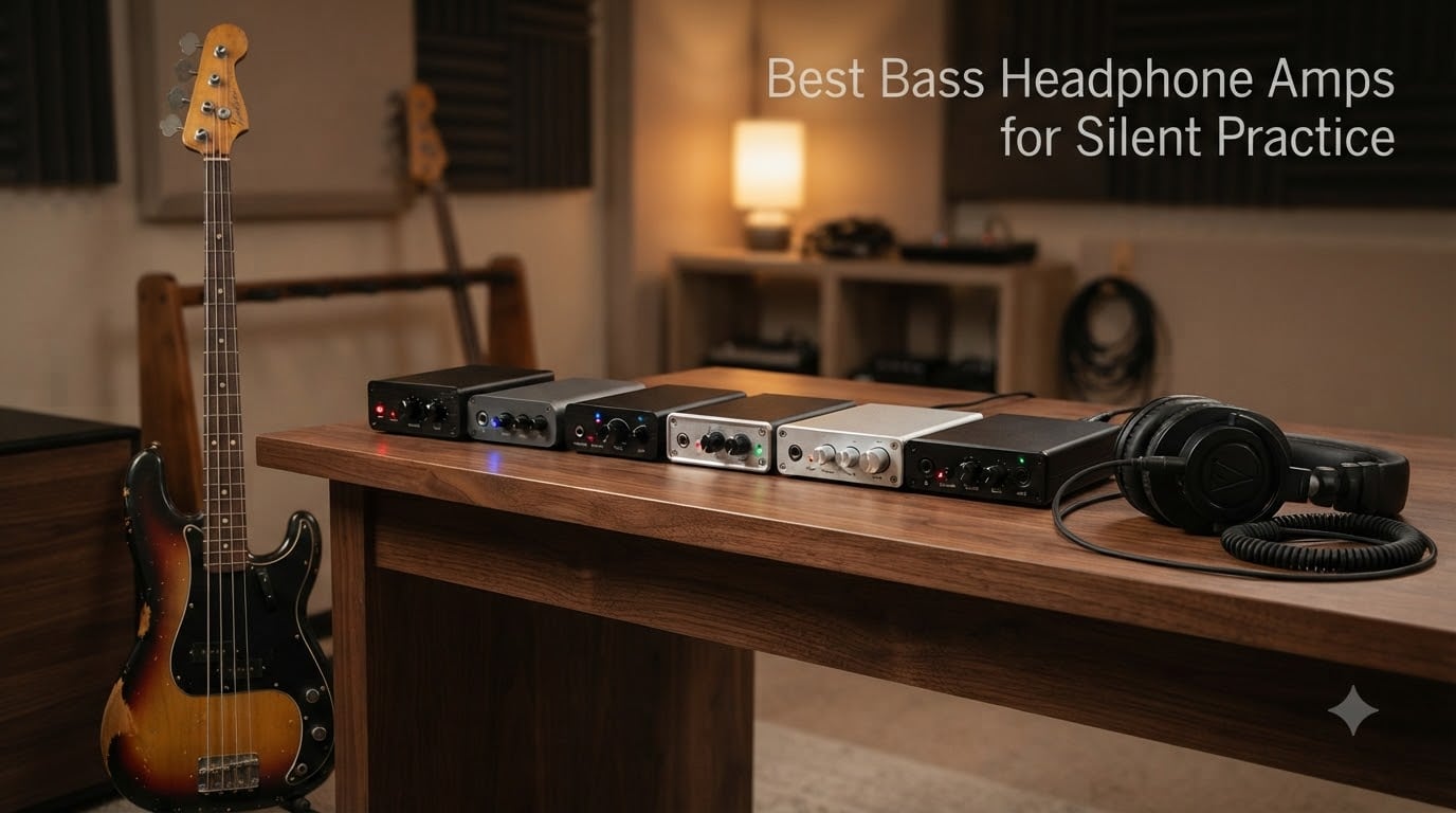 Best Bass Headphone Amps for Silent Practice