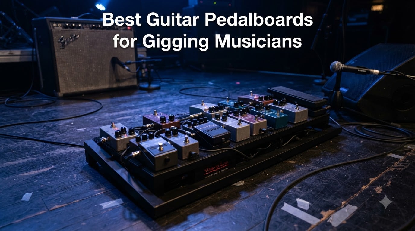 Best Guitar Pedalboards for Gigging Musicians