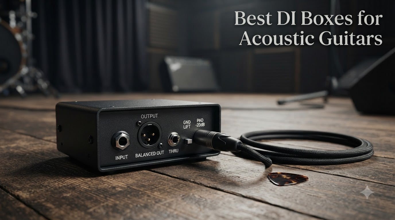 Best DI Boxes for Acoustic Guitars