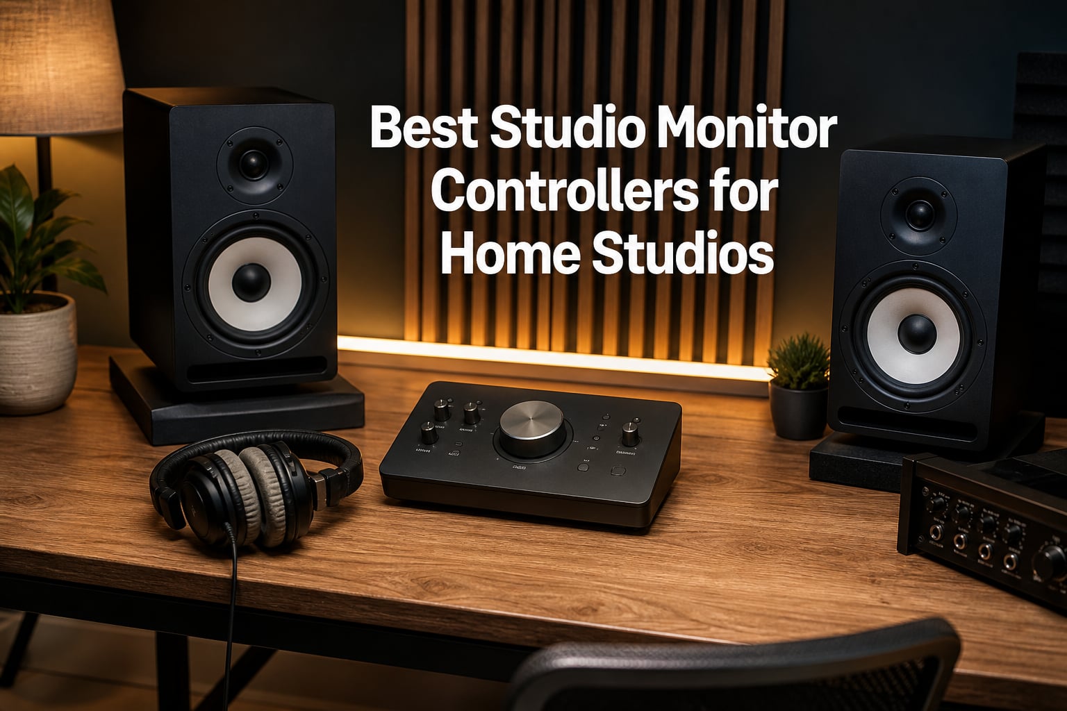 Best Studio Monitor Controllers for Home Studios