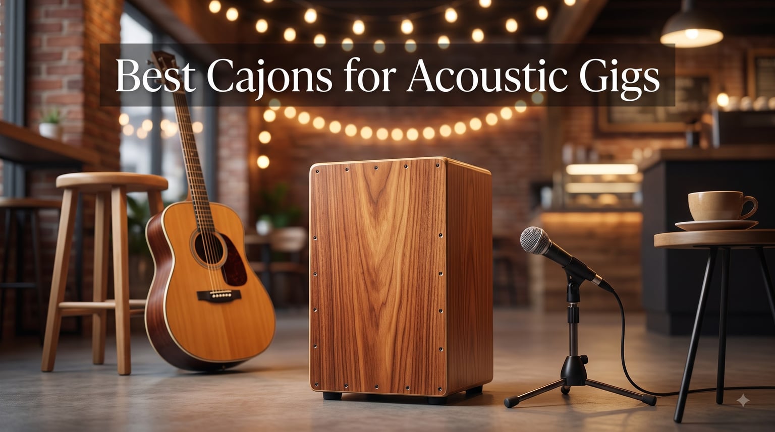 Best Cajons for Acoustic Gigs