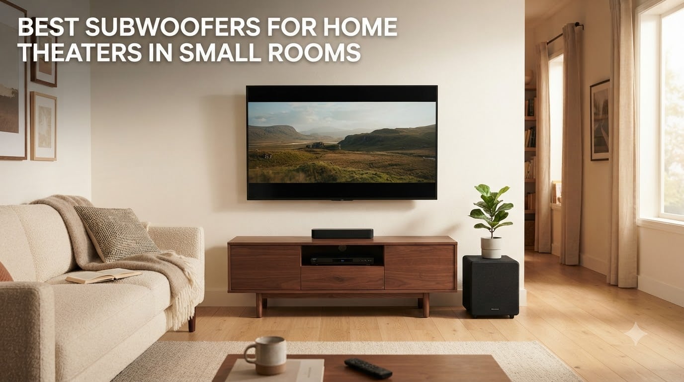 Best Subwoofers for Home Theaters in Small Rooms