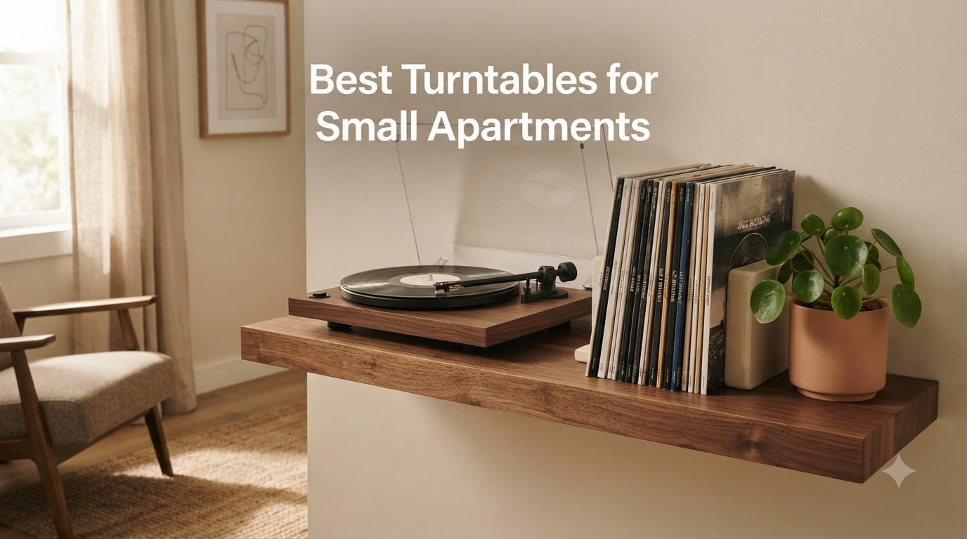 Best Turntables for Small Apartments