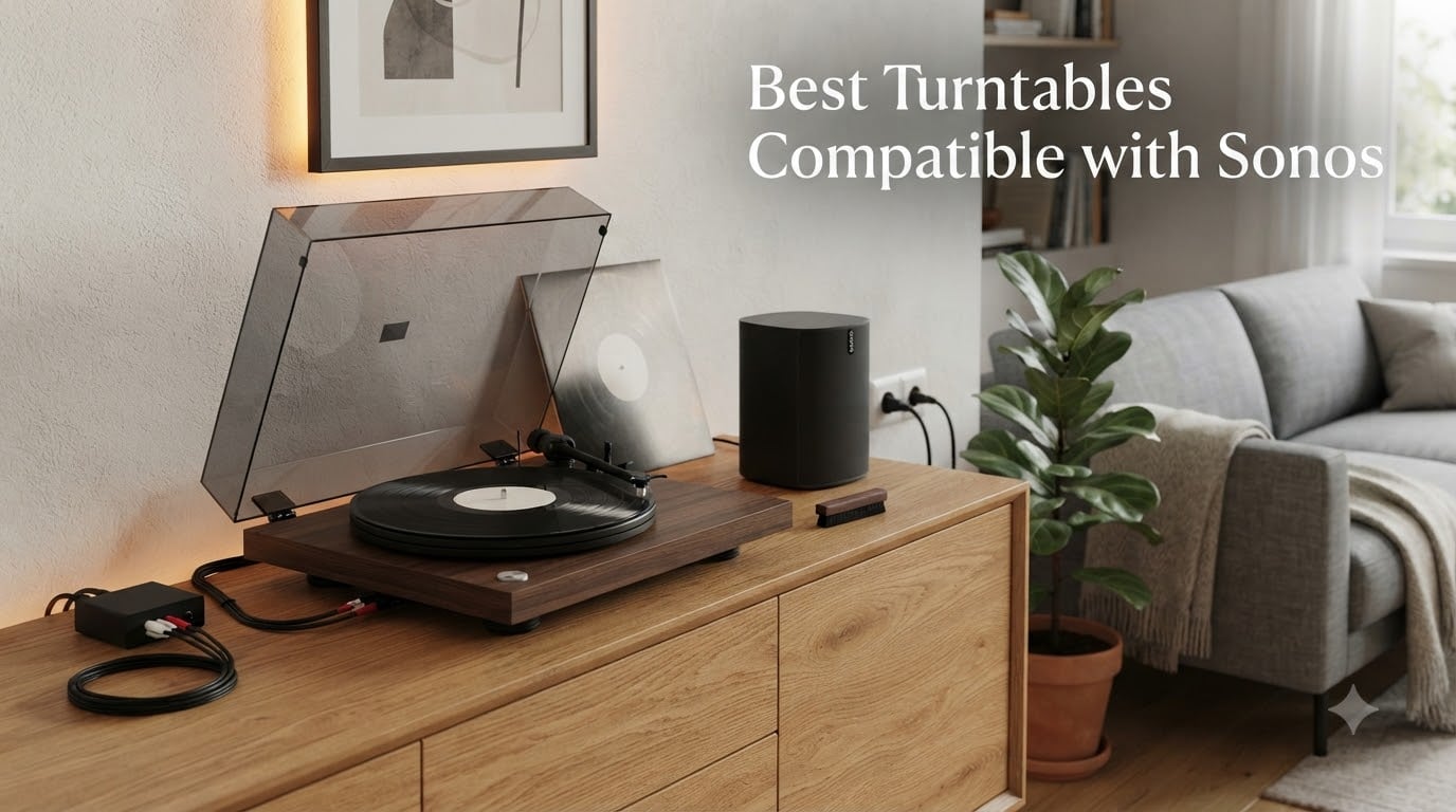 Best Turntables Compatible with Sonos