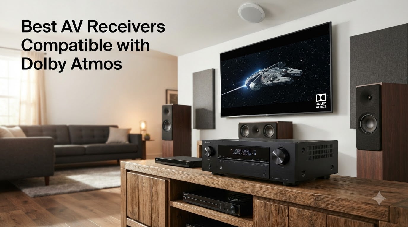 Best AV Receivers Compatible with Dolby Atmos