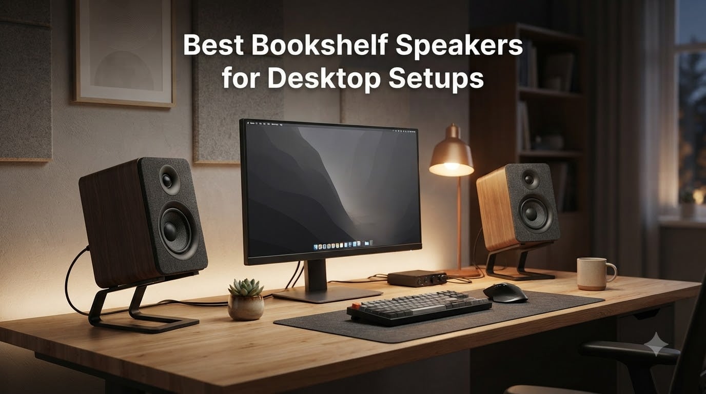 Best Bookshelf Speakers for Desktop Setups