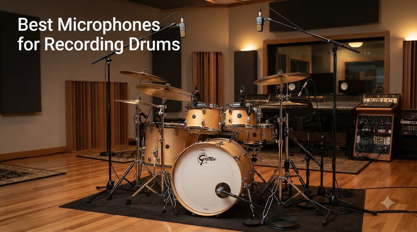 Best Microphones for Recording Drums