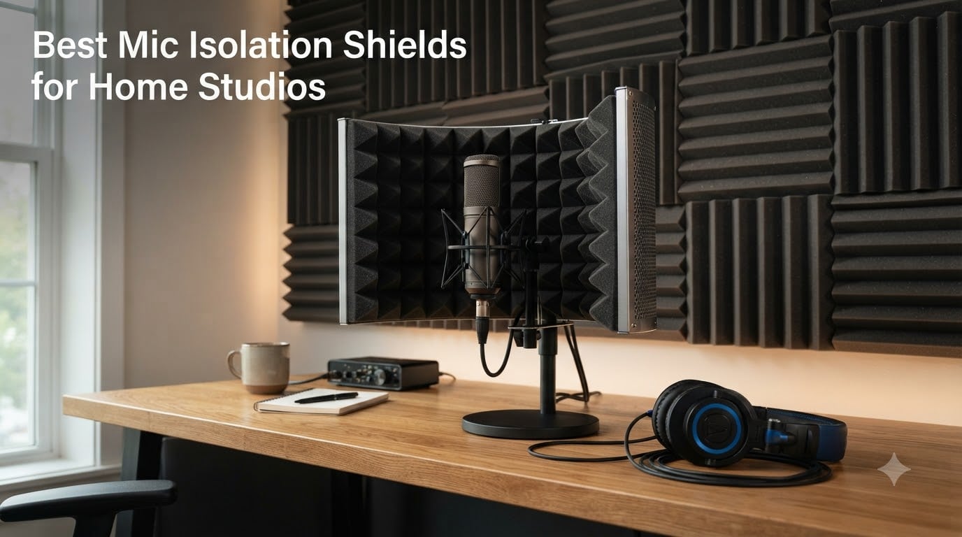 Best Mic Isolation Shields for Home Studios