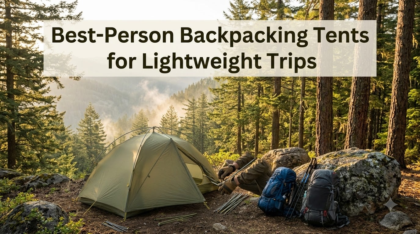 Best 2-Person Backpacking Tents for Lightweight Trips