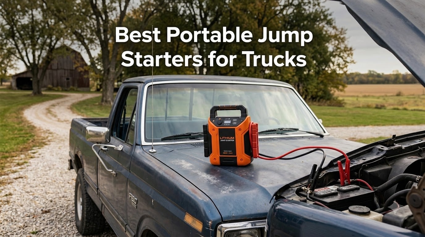 Best Portable Jump Starters for Trucks