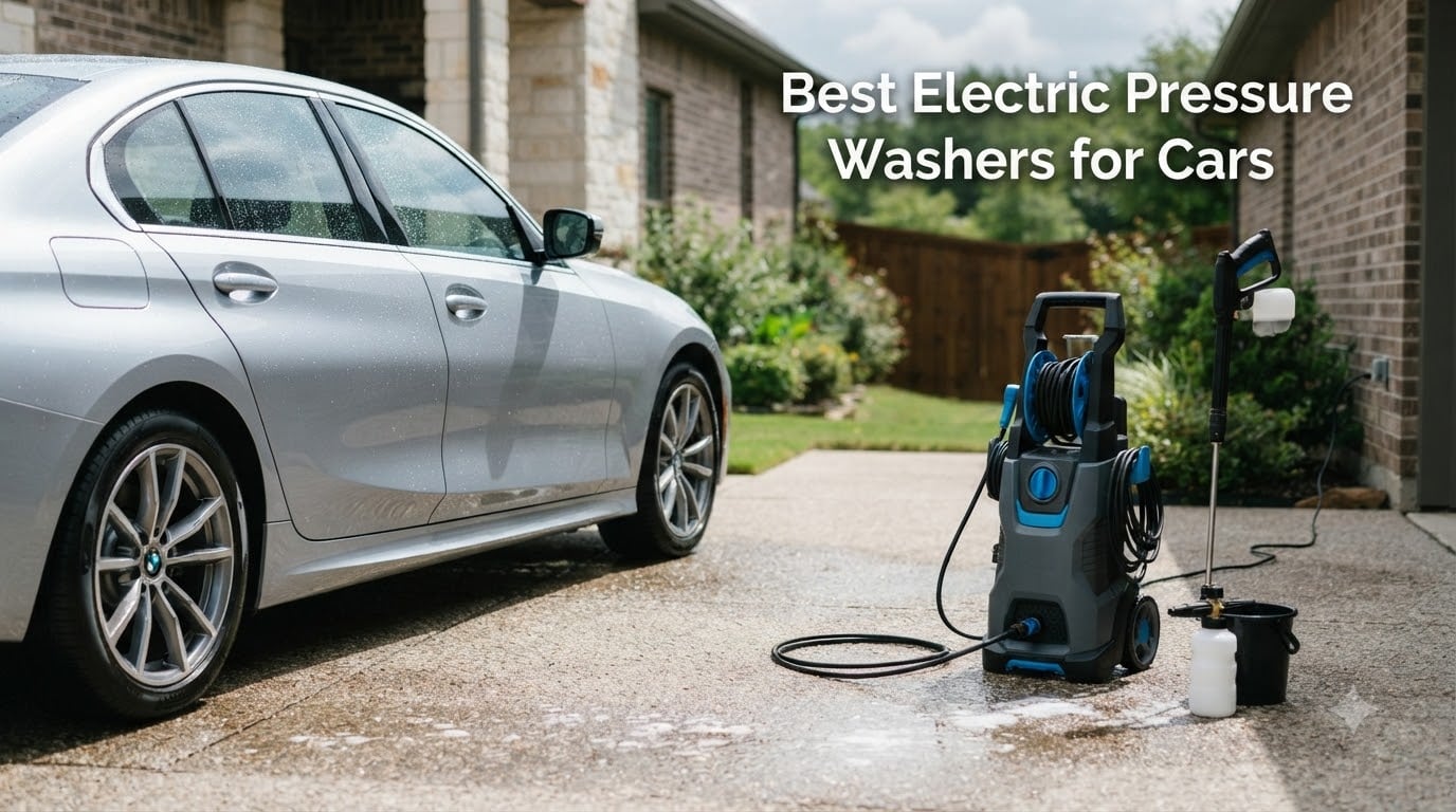 Best Electric Pressure Washers for Cars