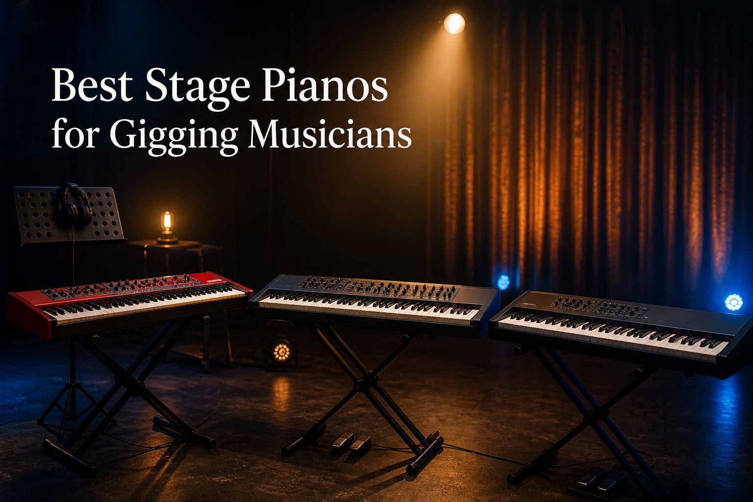Best Stage Pianos for Gigging Musicians