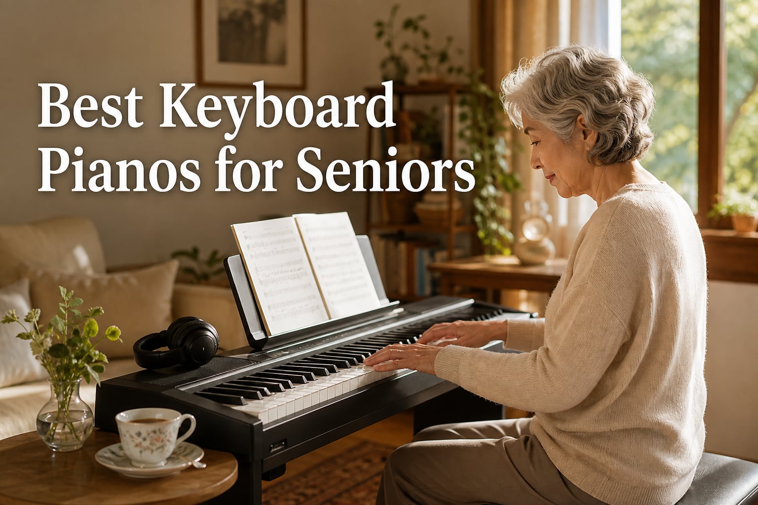 Best Keyboard Pianos for Seniors