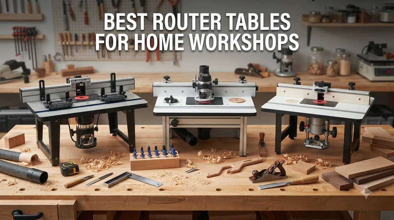 Best Router Tables for Home Workshops