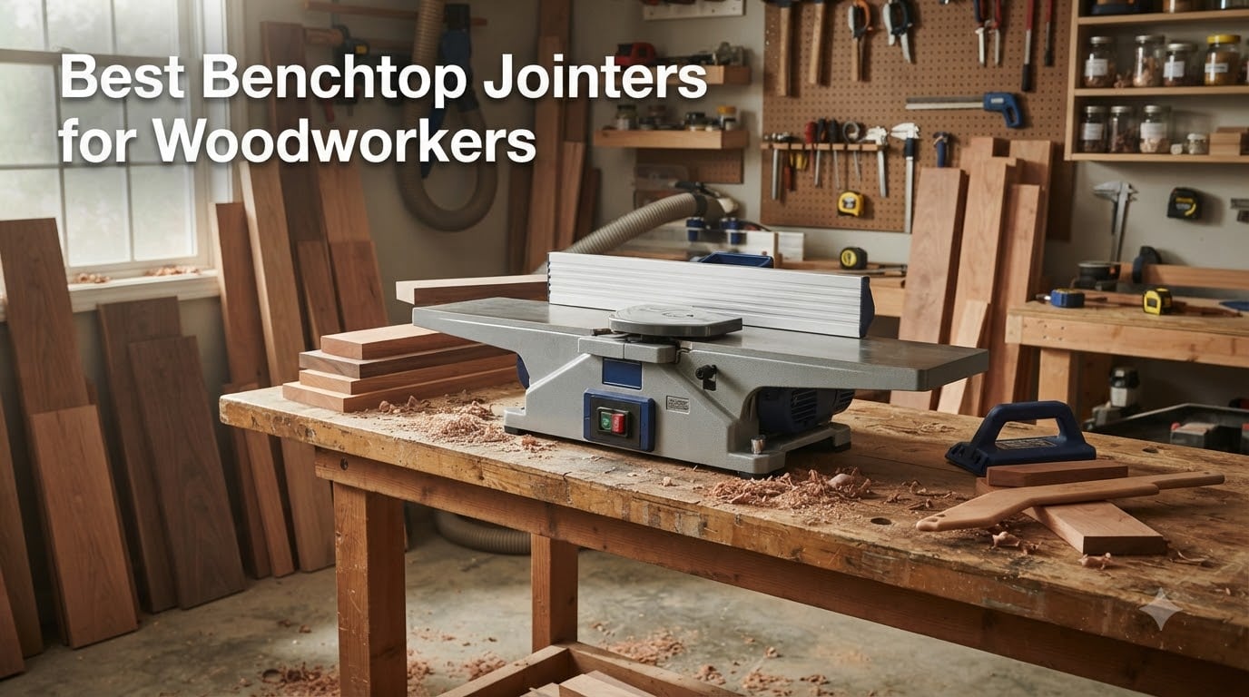 Best Benchtop Jointers for Woodworkers
