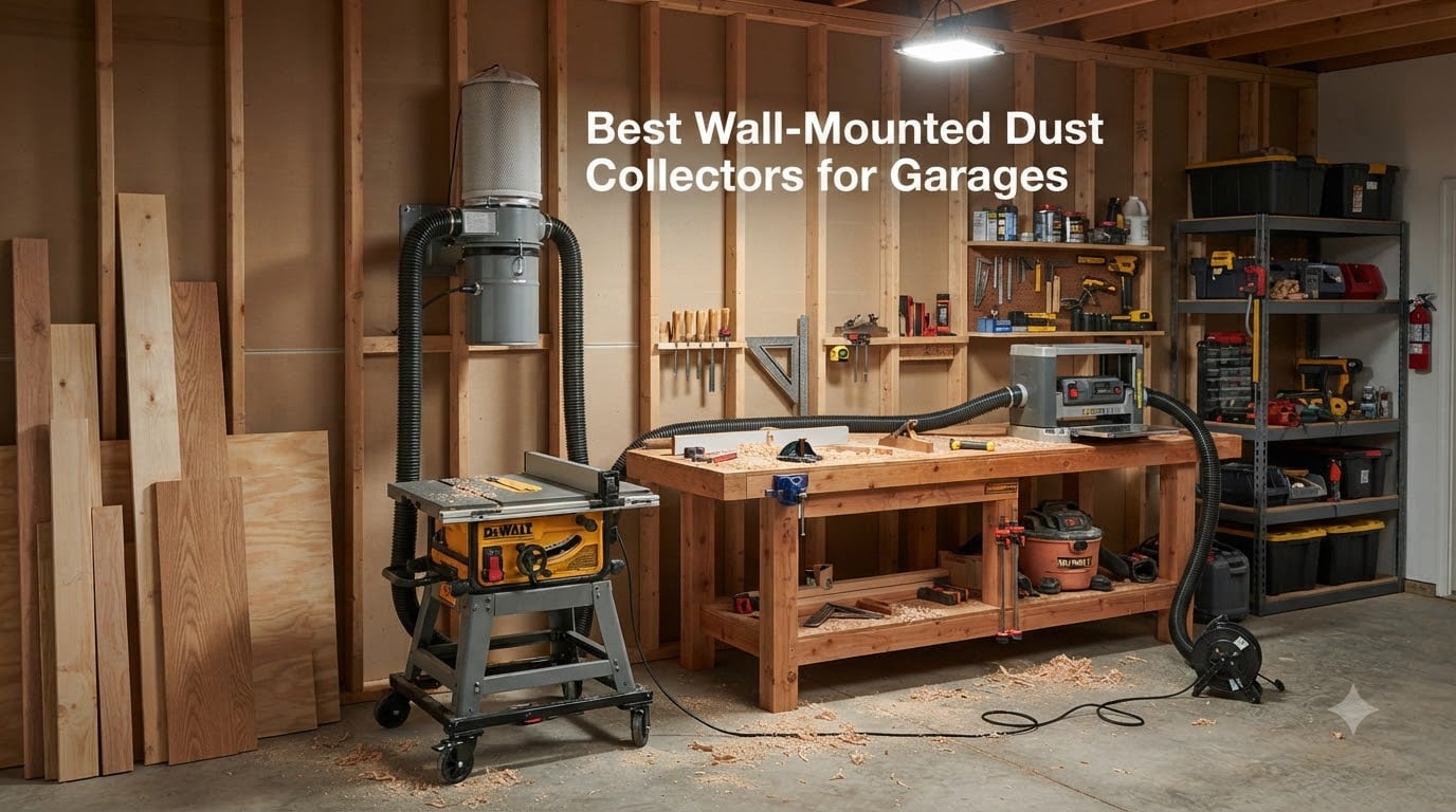 Best Wall-Mounted Dust Collectors for Garages