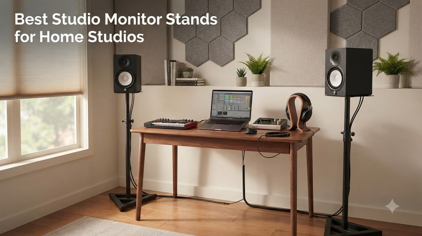 Best Studio Monitor Stands for Home Studios