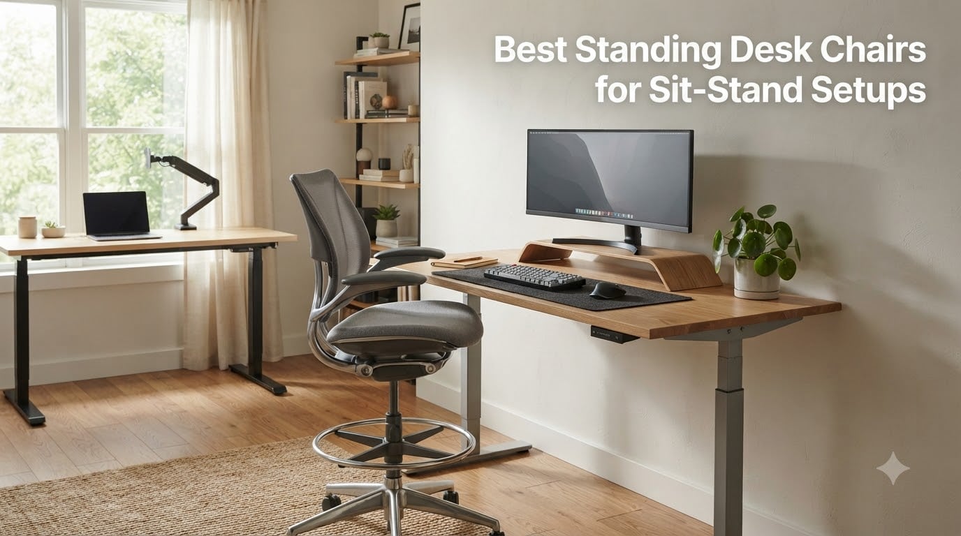 Best Standing Desk Chairs for Sit-Stand Setups