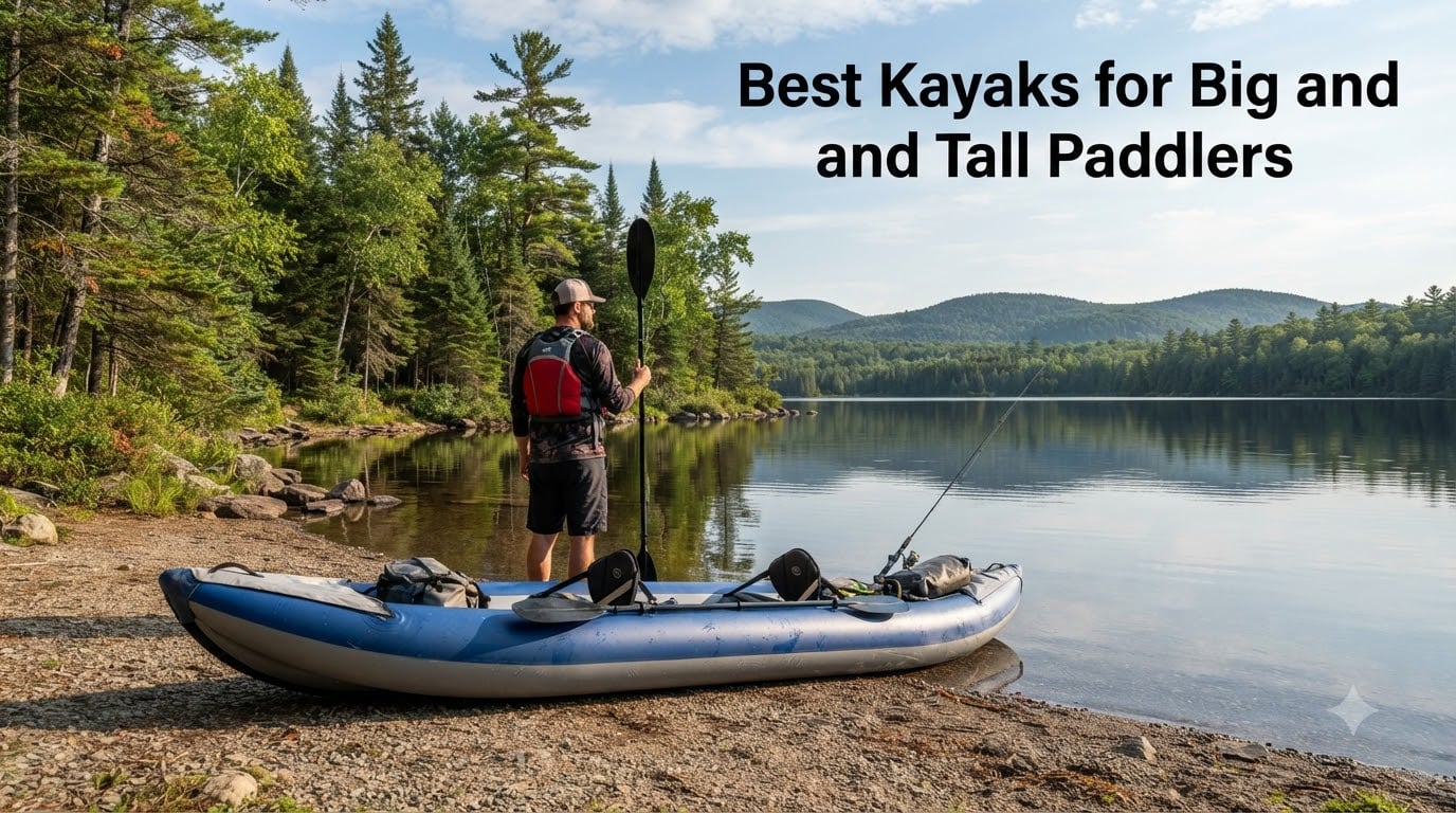 Best Kayaks for Big and Tall Paddlers