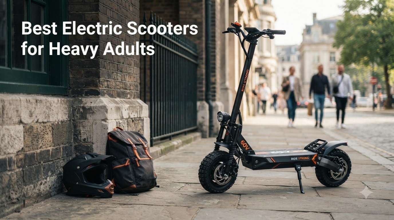 Best Electric Scooters for Heavy Adults