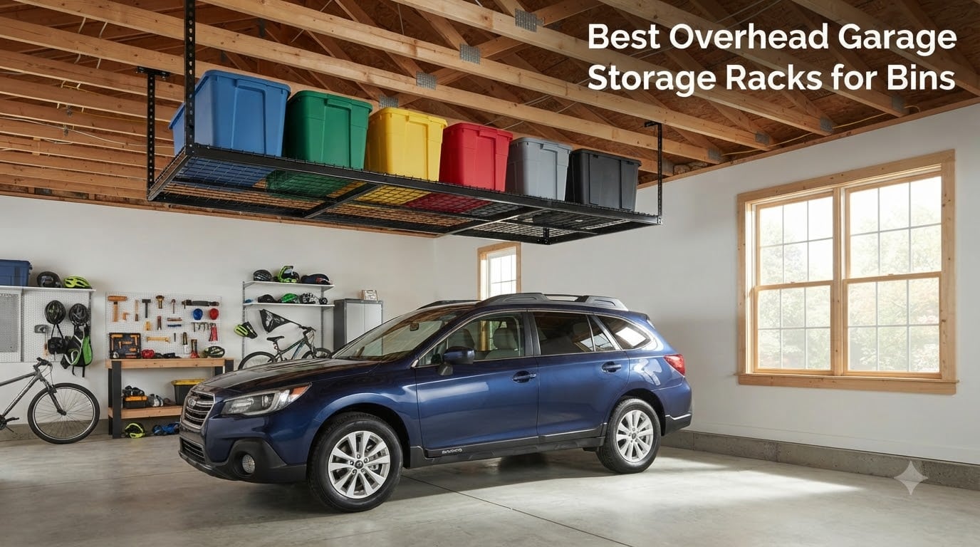 Best Overhead Garage Storage Racks for Bins