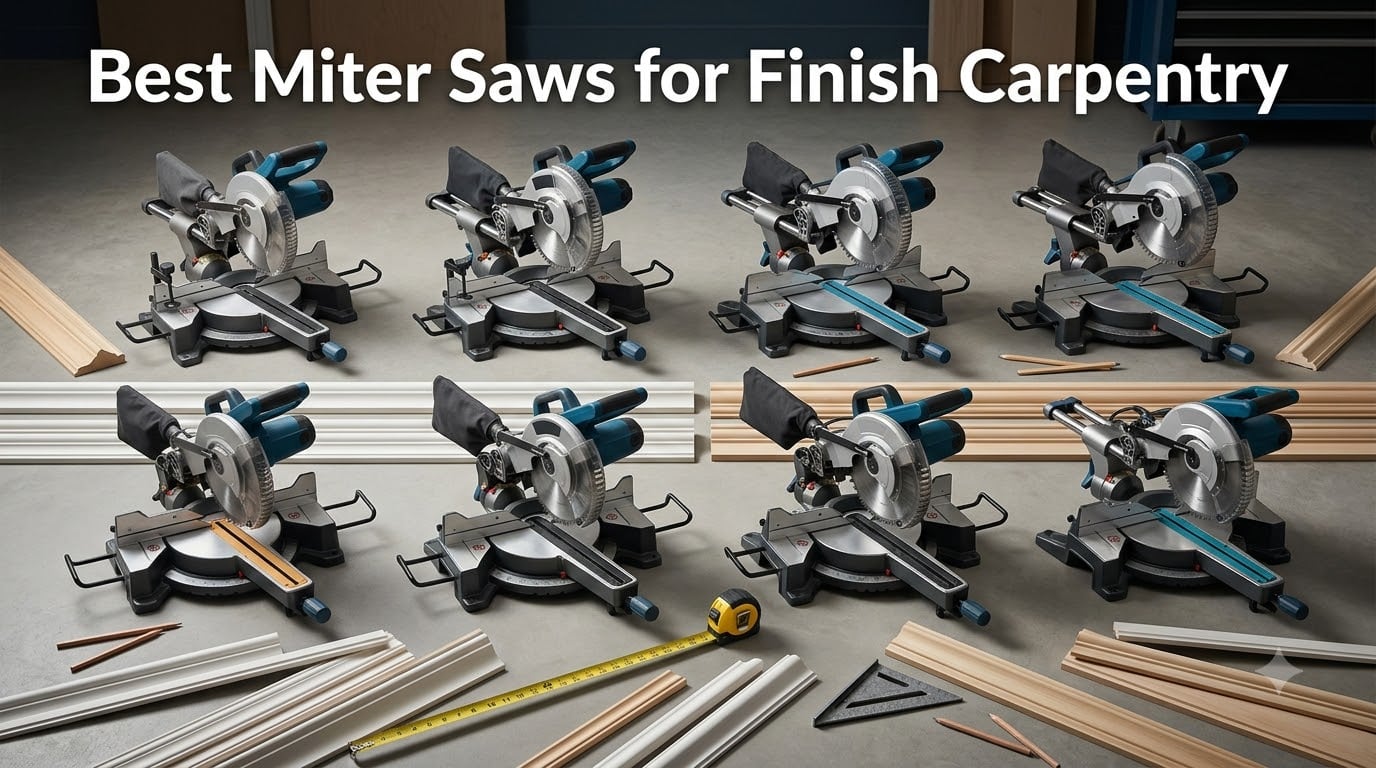 Best Miter Saws for Finish Carpentry