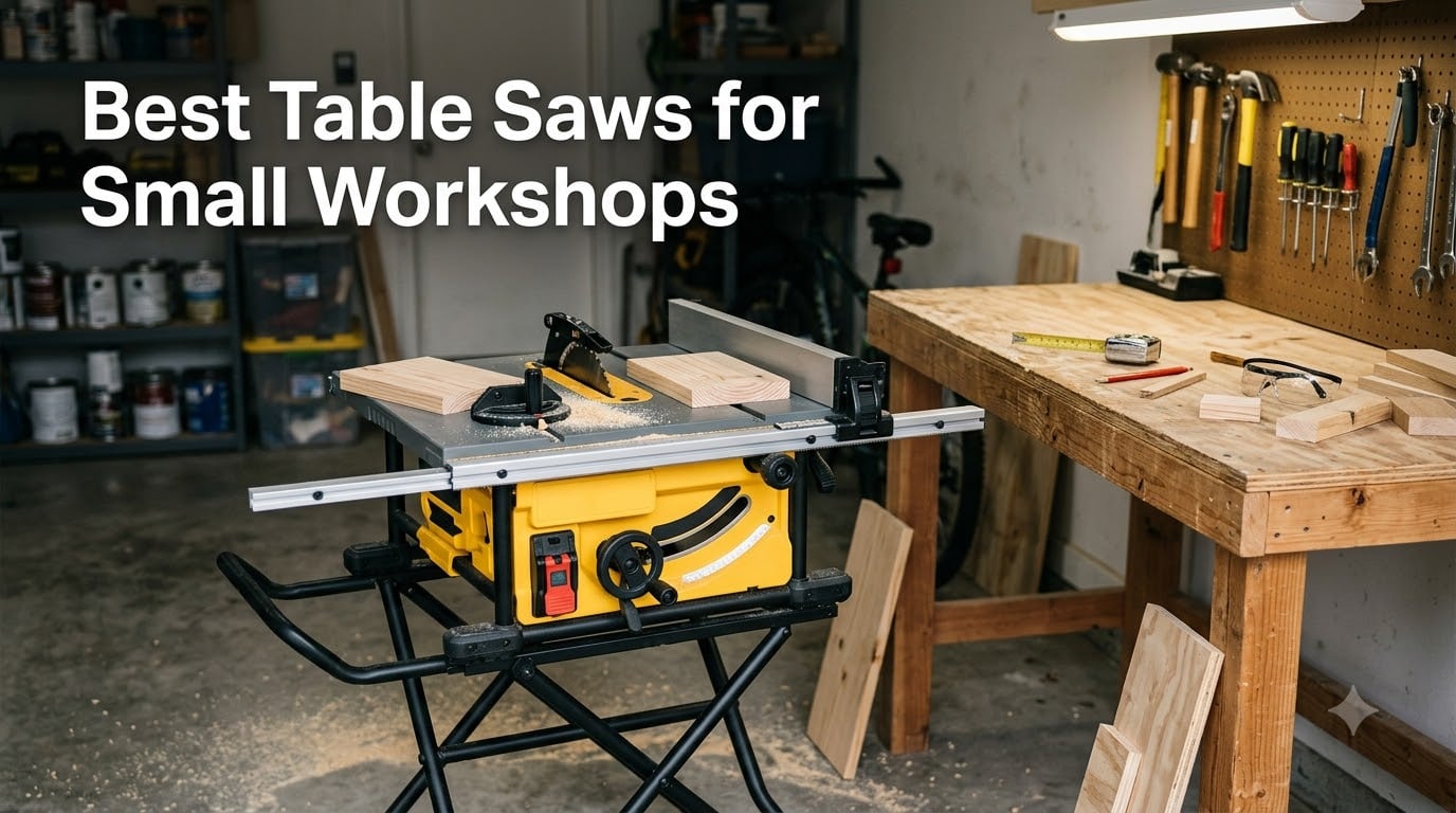Best Table Saws for Small Workshops