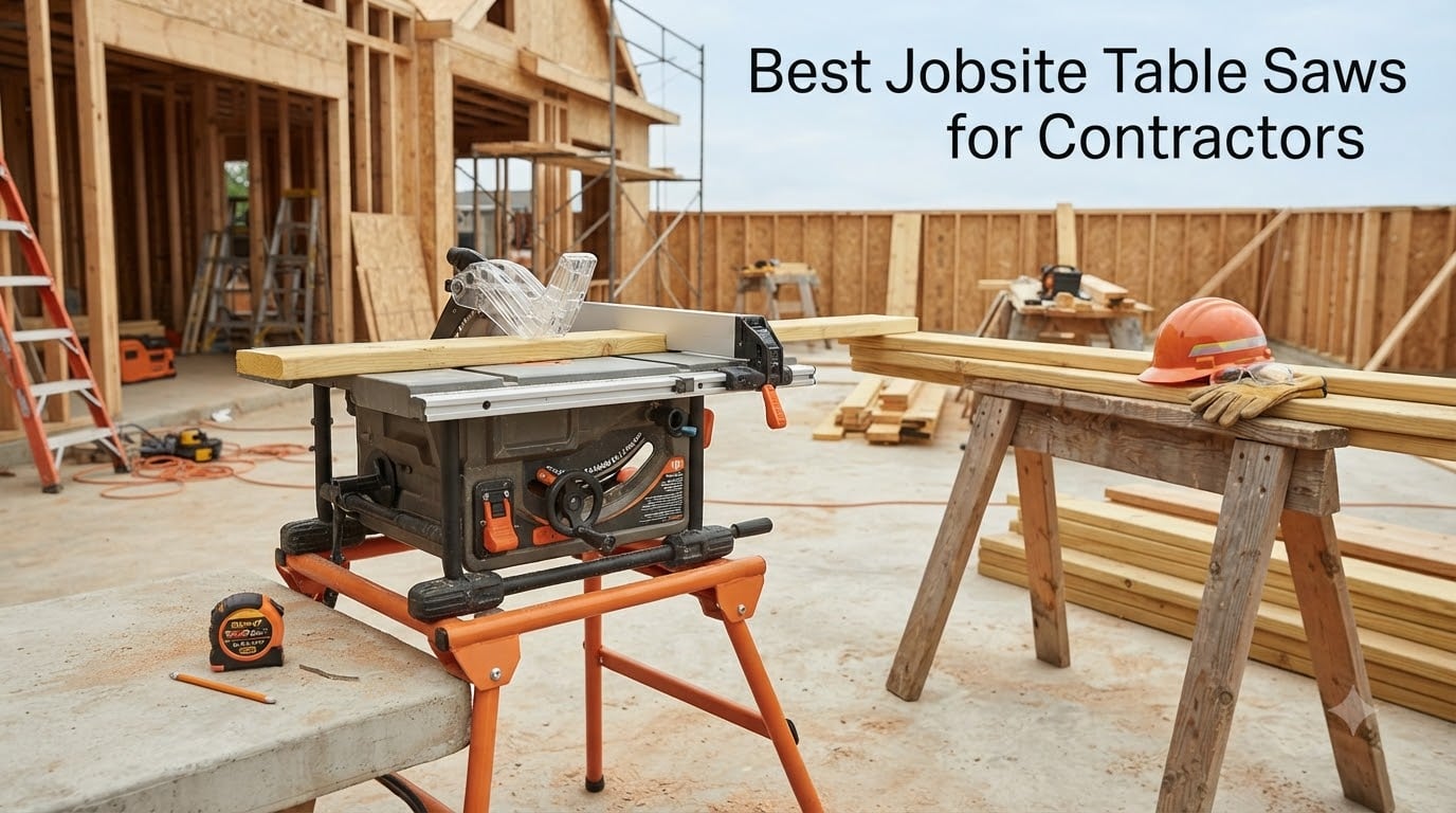 Best Jobsite Table Saws for Contractors